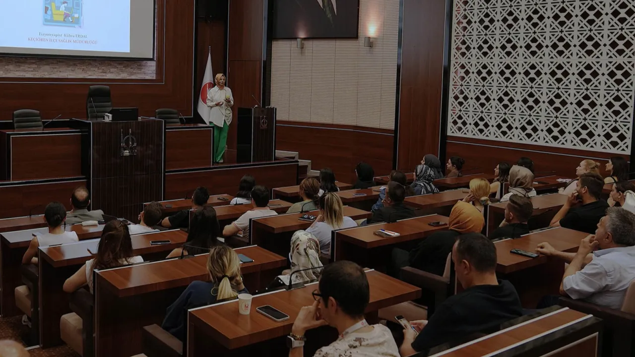 Ankara Keçiören'de personele 'sağlıklı yaşam' eğitimi