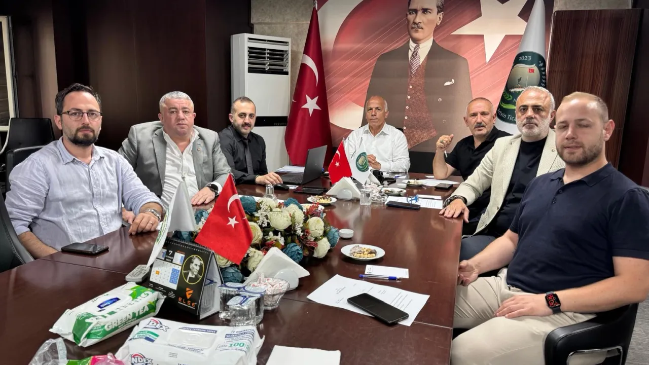 Artvin Ticaret Borsası'nda yönetim toplandı