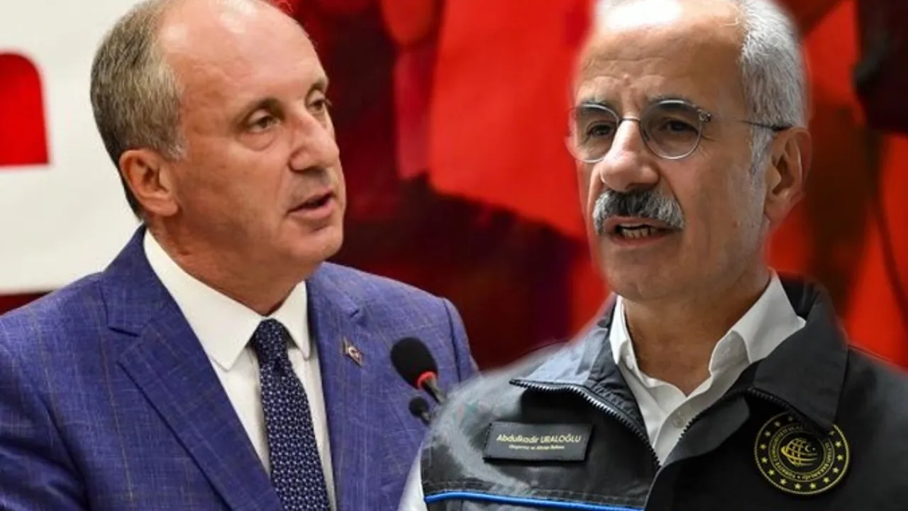 Bakan Uraloğlu'ndan CHP'li İnce'ye dakikalı yanıt!