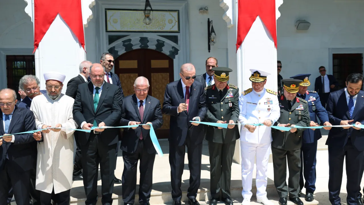 Cumhurbaşkanı Erdoğan, MSÜ’de 6 yeni caminin açılışını yaptı