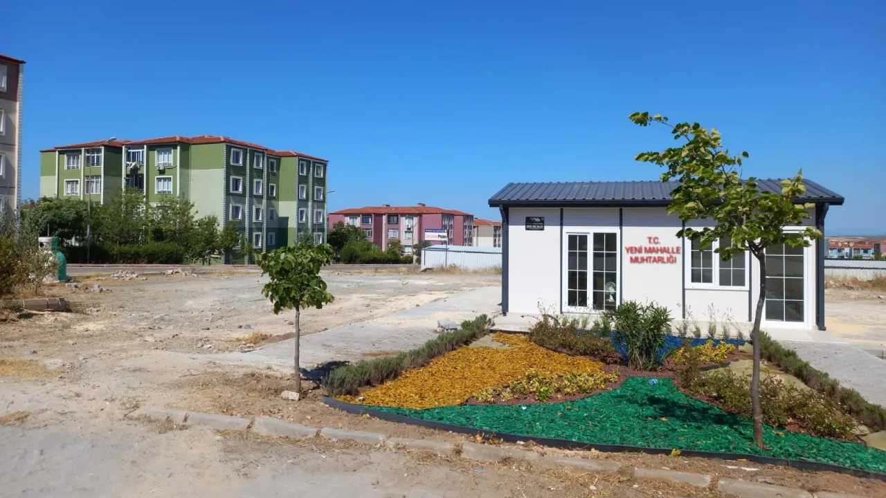 Edirne Keşan'de Yeni Mahalle Muhtarlığı yeni yerinde