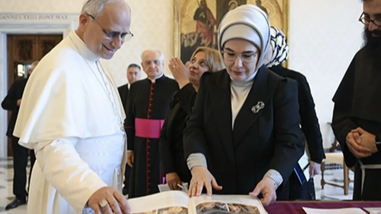 Emine Erdoğan’dan Vatikan’da önemli temaslar