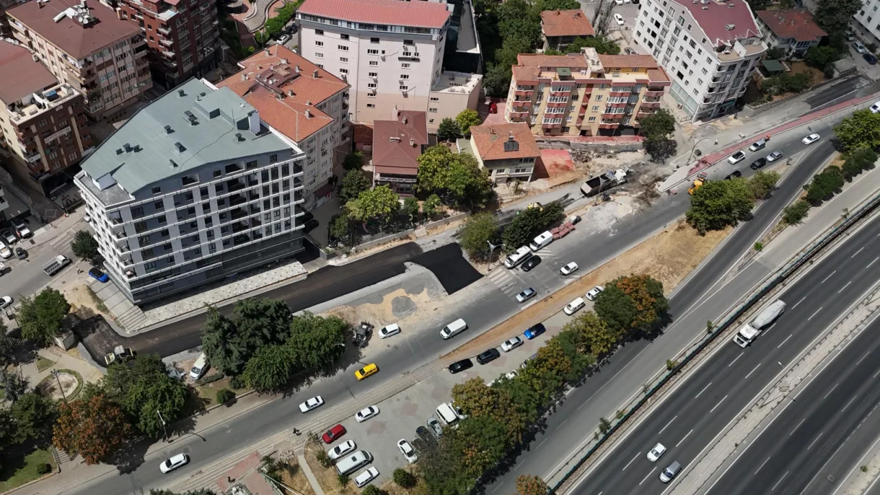 Gebze’de bağlantı yolları açılmaya devam ediyor