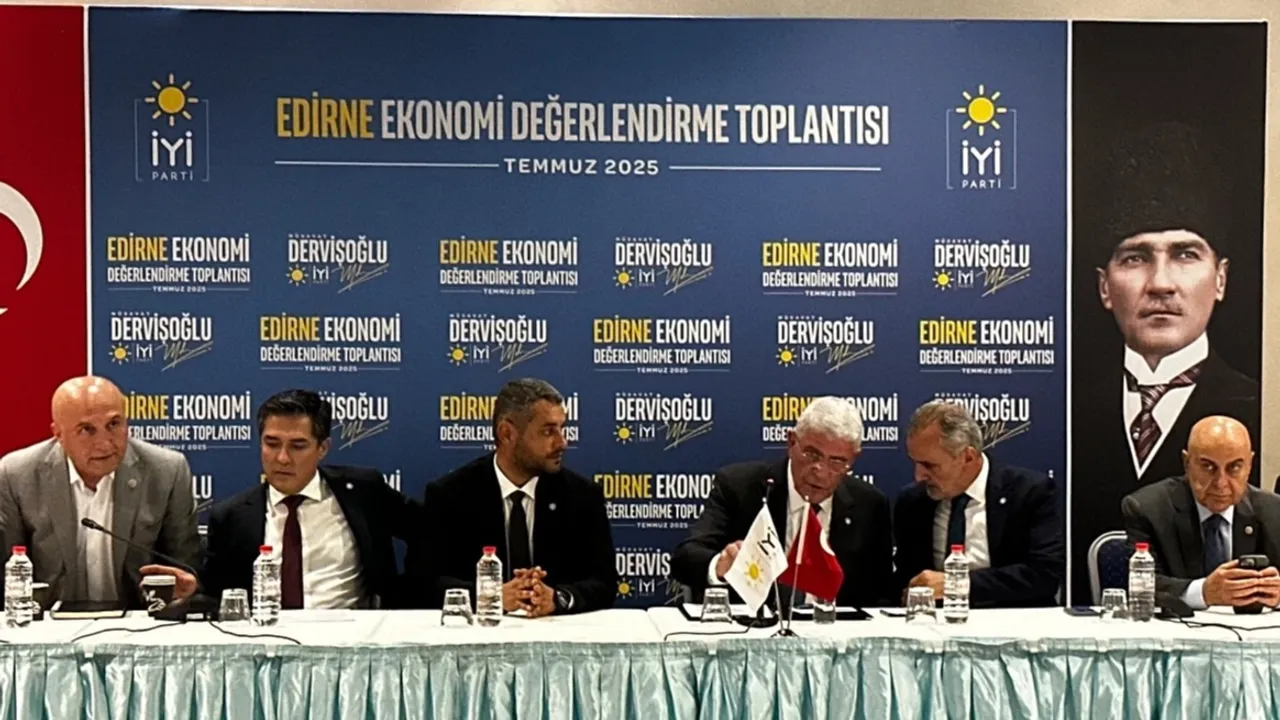 İYİ Parti Edirne'de ticaret, tarım ve turizmi konuştu