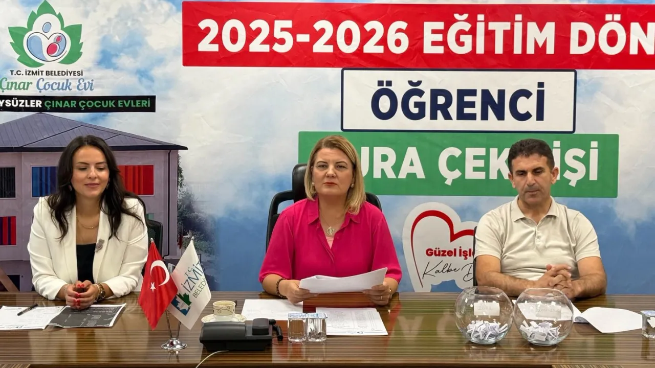 İzmit Çınar Çocuk Evleri’nde kura tamamlandı