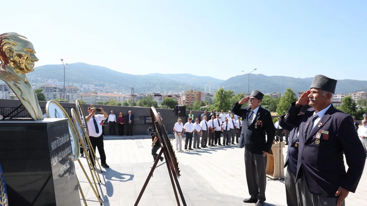 Kıbrıs Barış Harekâtı'nın 51. yıl dönümüne Bursa'da tören