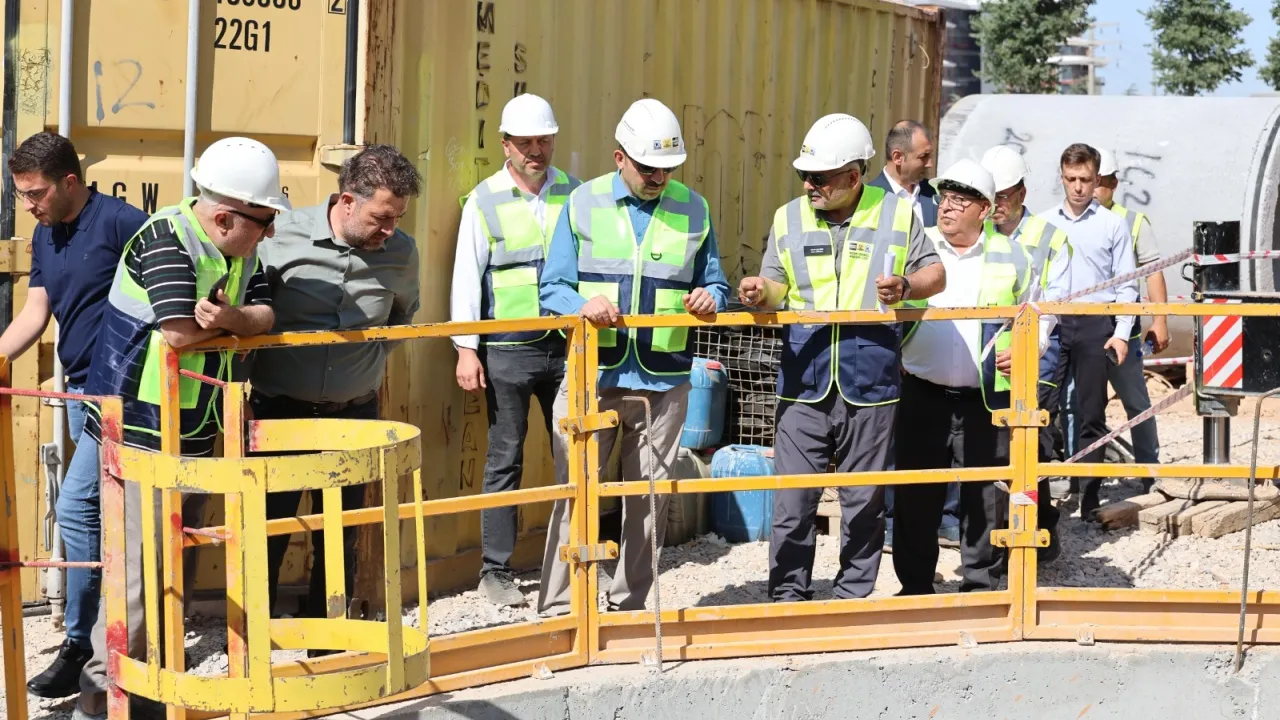Konya’da Başkan Altay’dan su temini çalışmalarına inceleme
