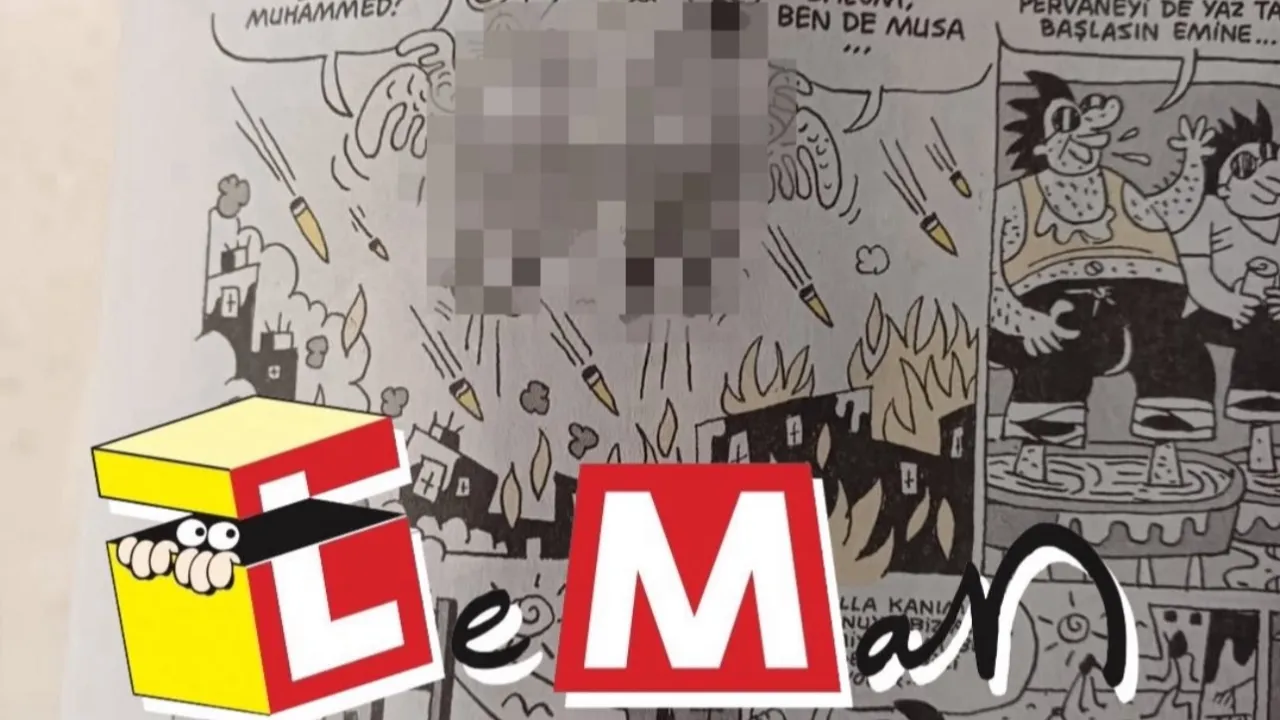 Leman Dergisi'ne karikatür soruşturması: 4 tutuklama!