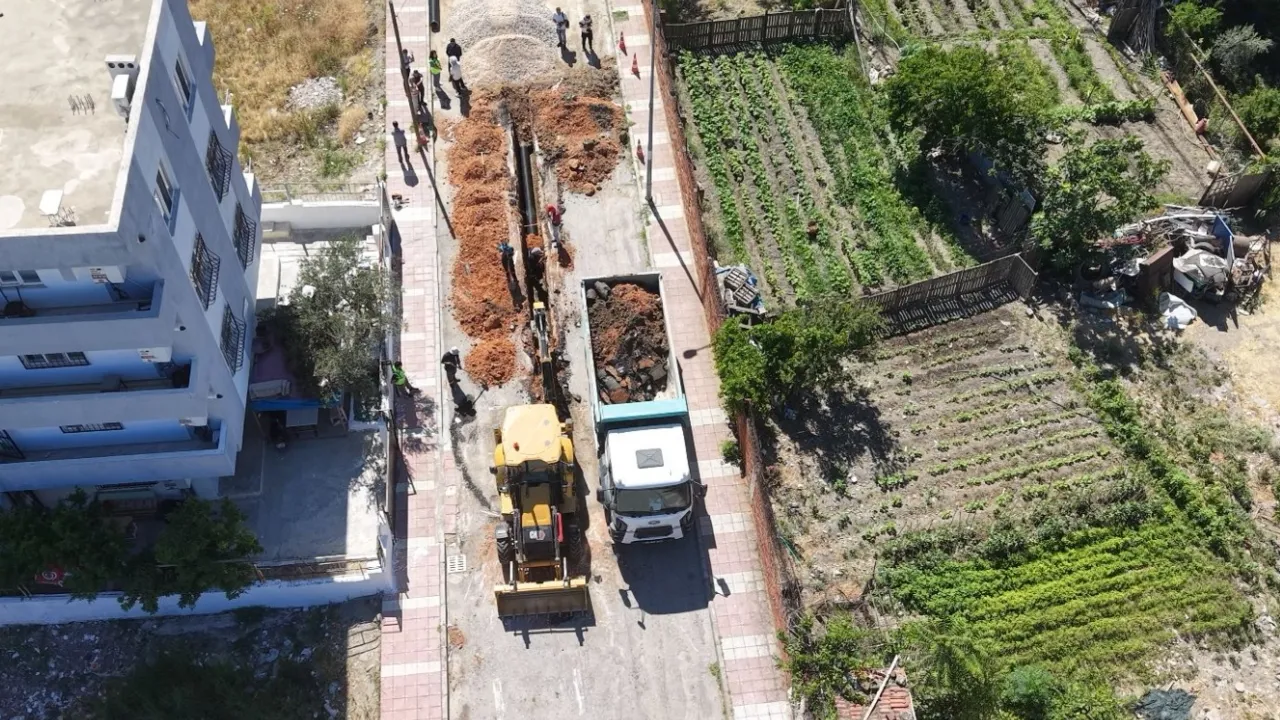 Manisa Ahmet Bedevi'de altyapı sorunu çözülüyor