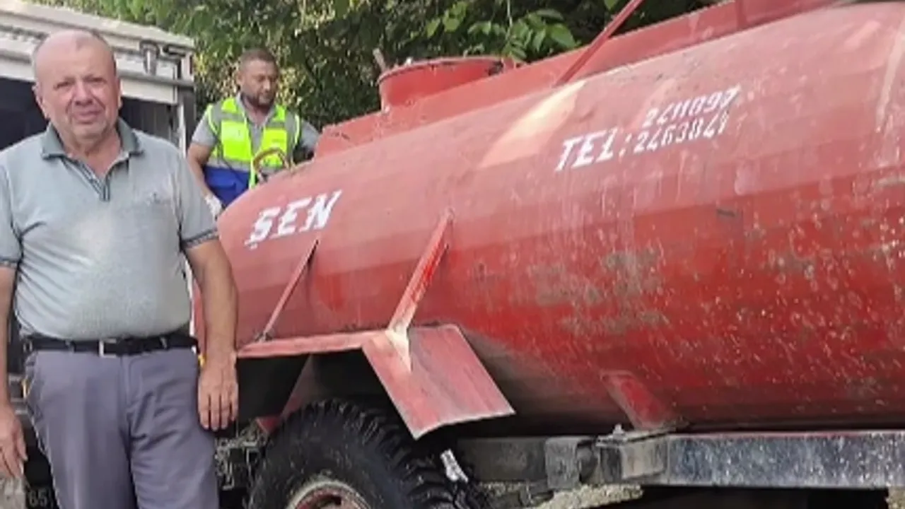 O bölgeye su taşıdı, Bursa'nın gönlünü kazandı