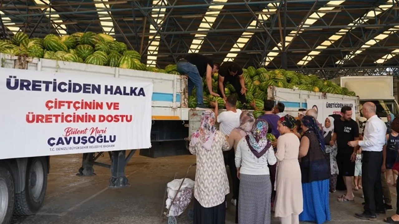 Alın teri ziyan olmadı, sofralara ulaştı