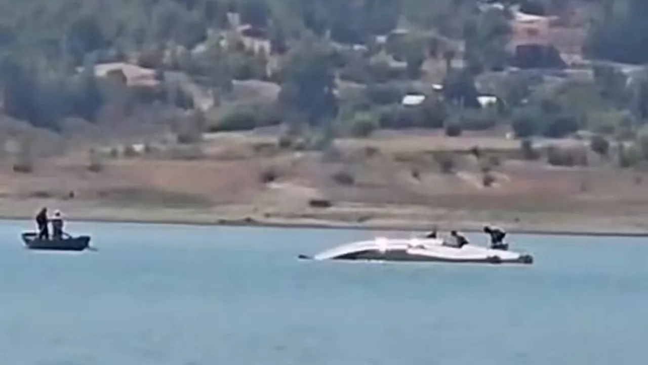 Burdur'da yangın söndürme uçağı kırıma uğradı