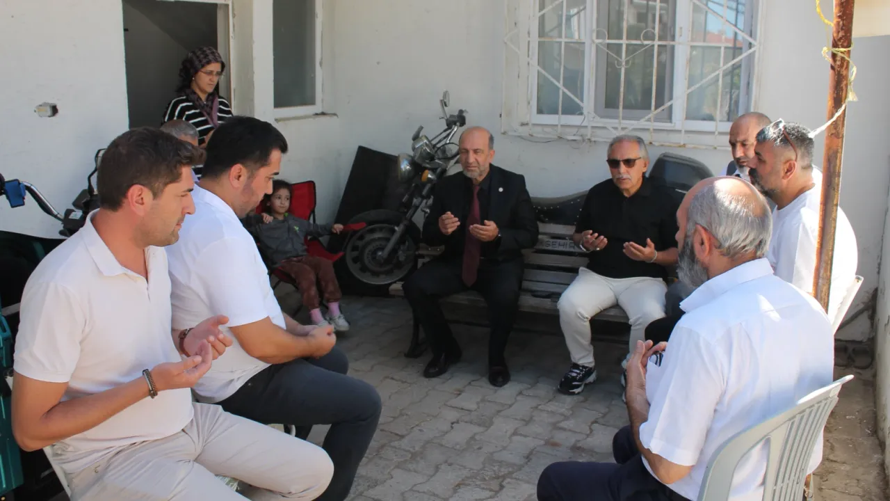 Bursalı şehit itfaiyecinin ailesine PERDER'den anlamlı ziyaret