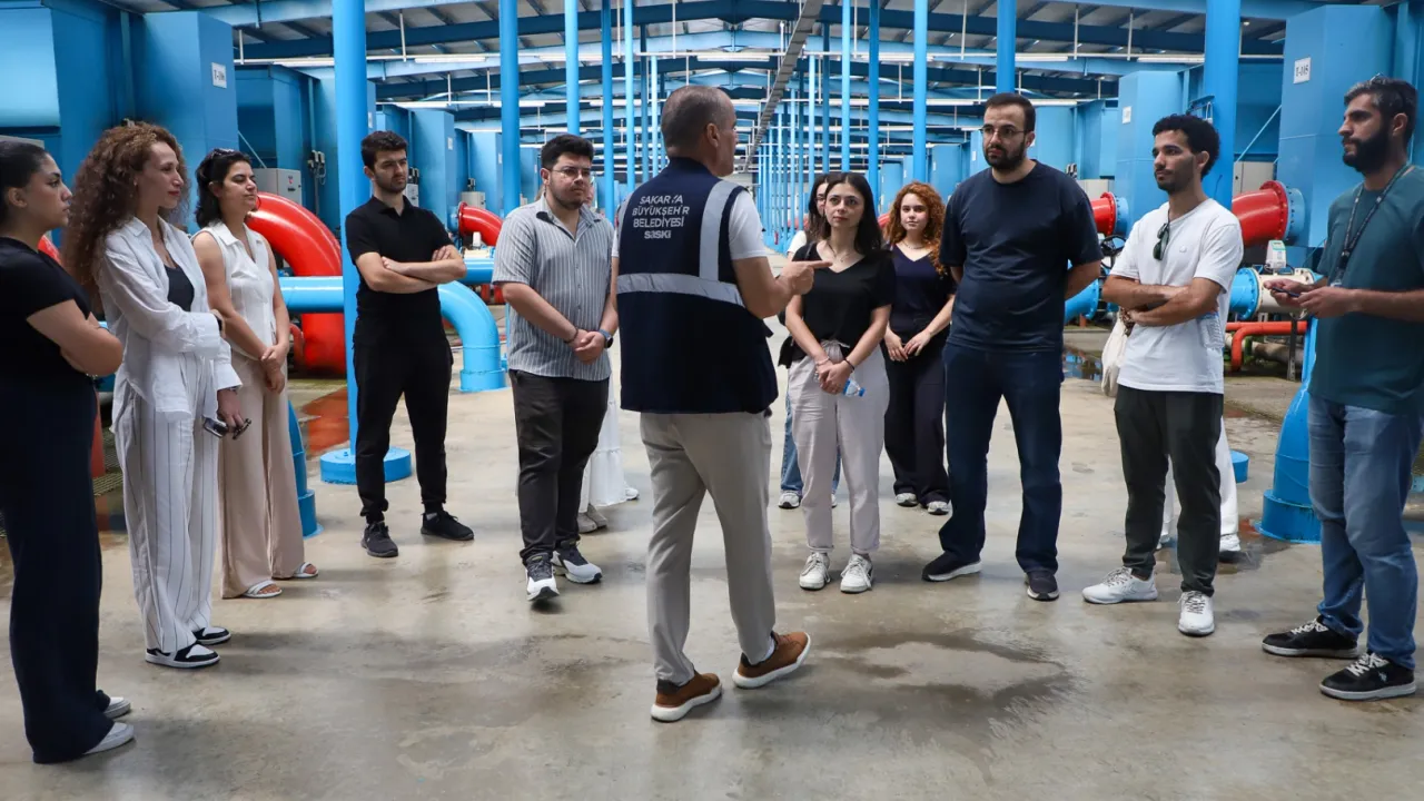 Geleceğin doktorlarından Sakarya’nın su kalitesine yerinde gözlem