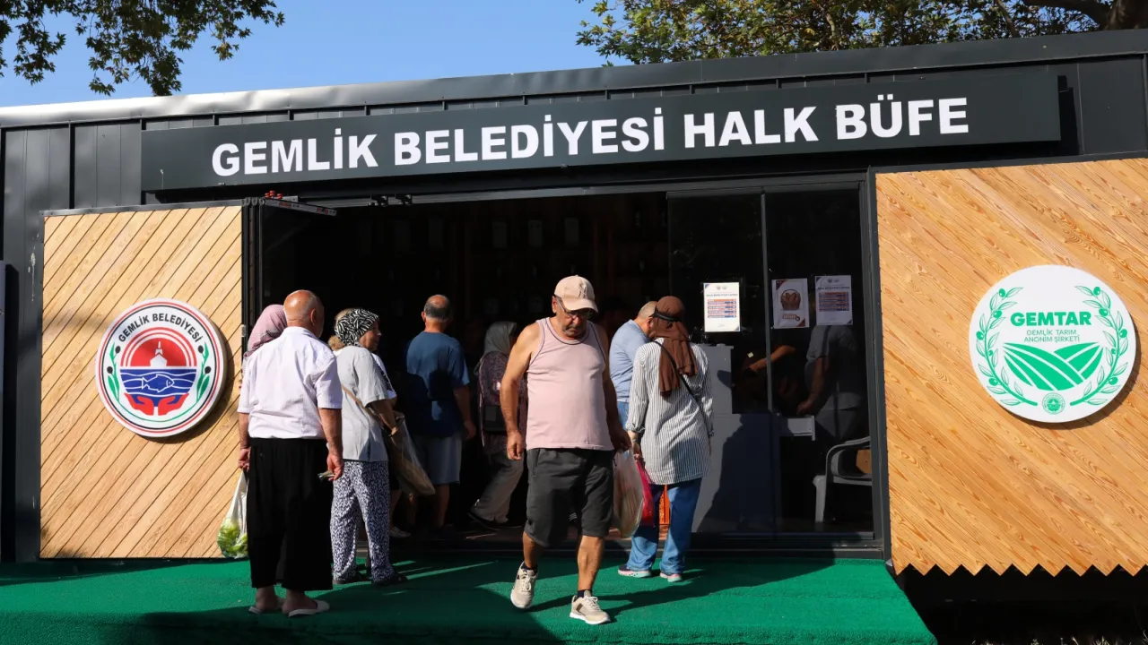 Gemlik Belediyesi’nden Kumla’ya yeni halk büfe hizmeti