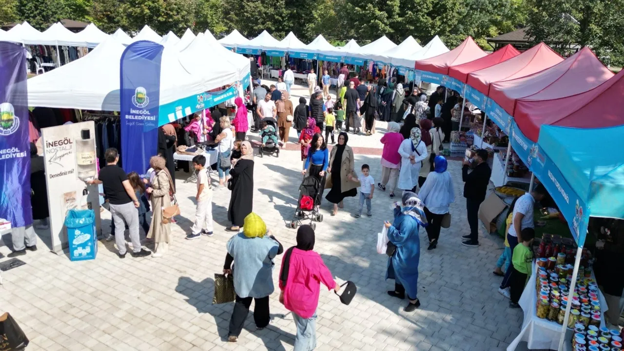 İnegöl’de Hanımeli alışveriş şenliği başlıyor: Üç gün alışveriş keyfi