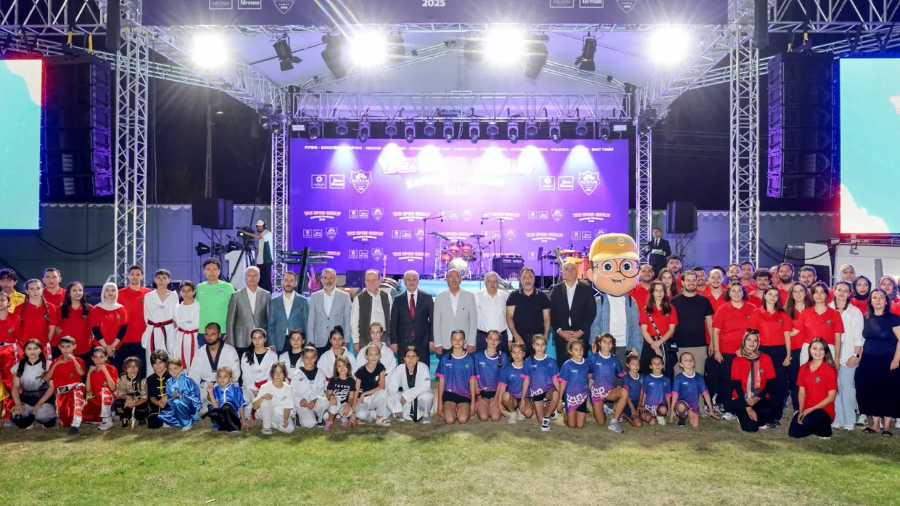 Konya Meram Yaz Spor Okulları coşkulu finalle tamamlandı