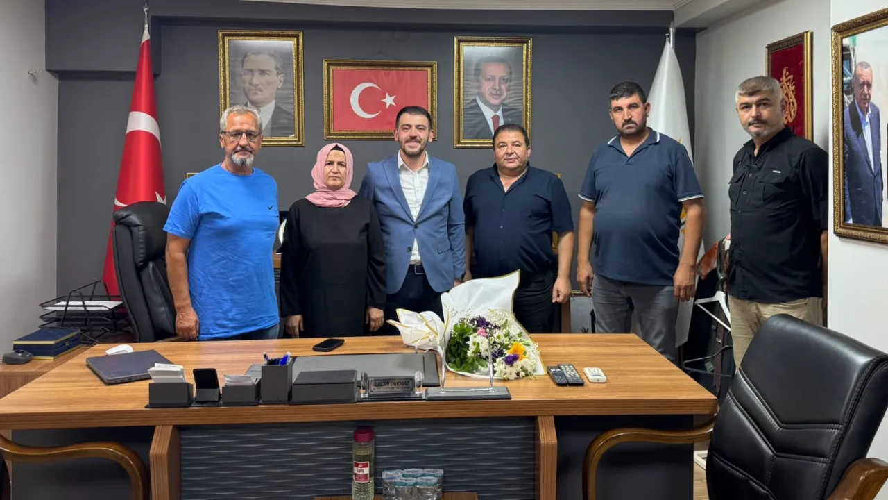 Manisa Balıkesirliler Derneği’nden AK Parti’ye ziyaret