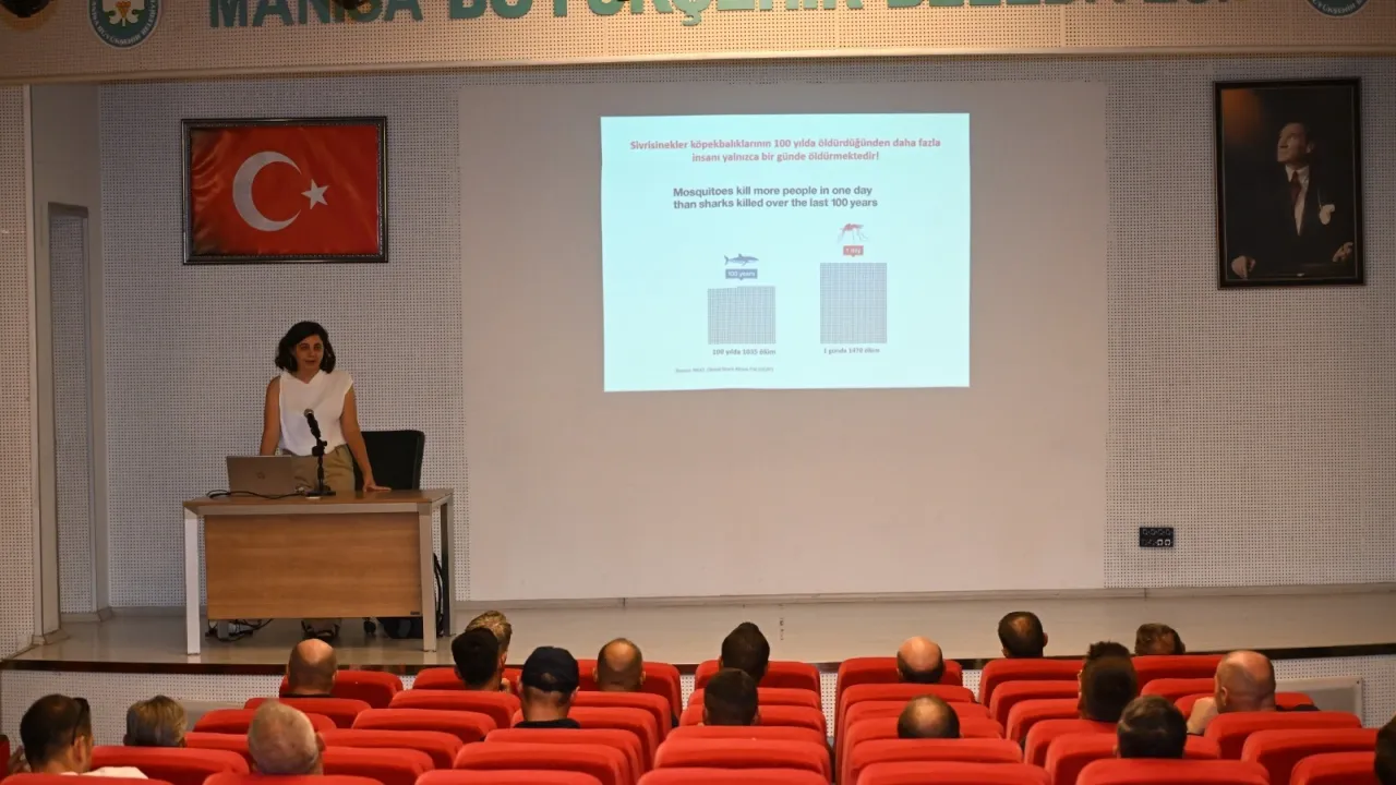 Manisa'da vektörlerle mücadeleye biyolojik destek