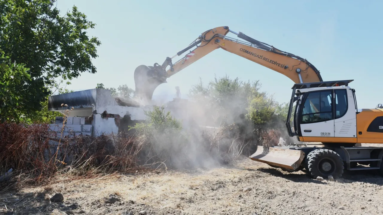 Sit alanına yapılan kaçak yapılara geçit yok
