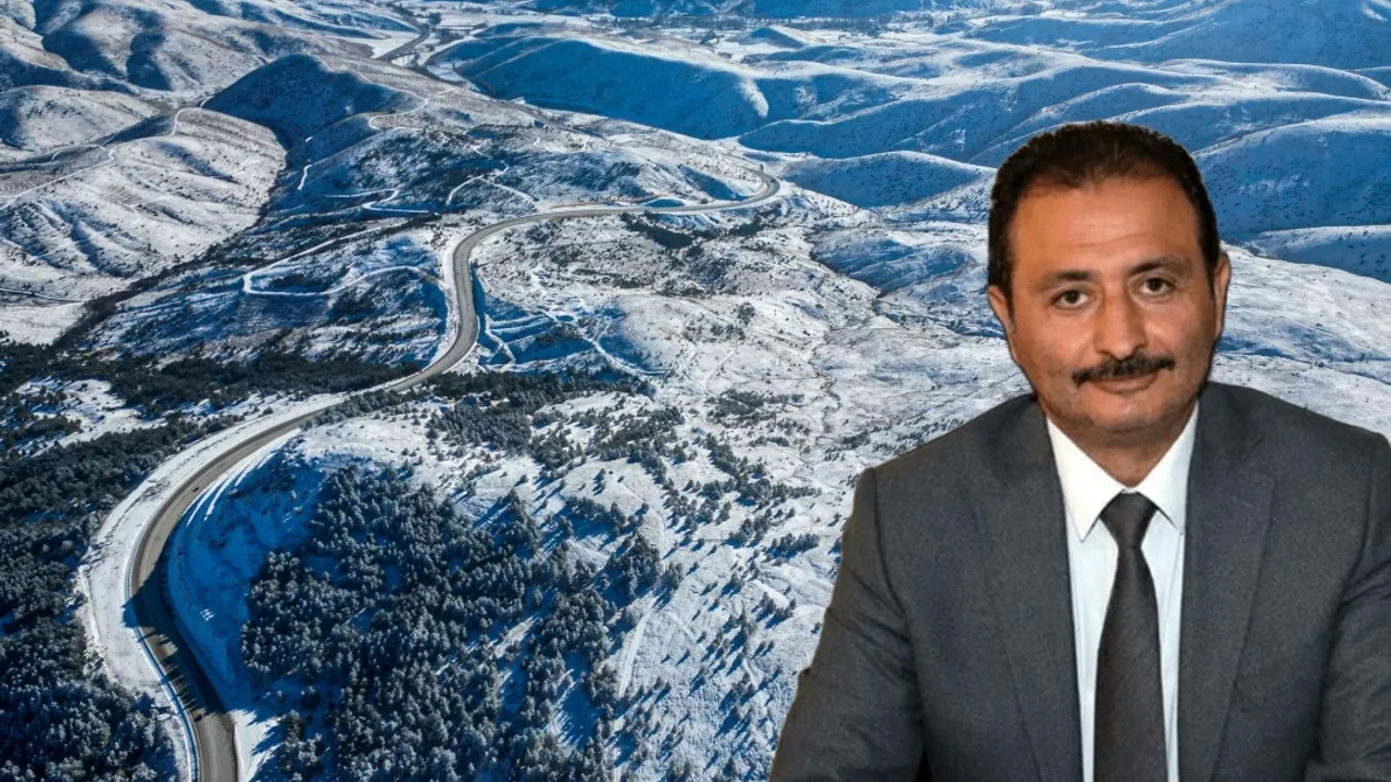 Tokat-Sivas yolunda kış çilesi bitiyor