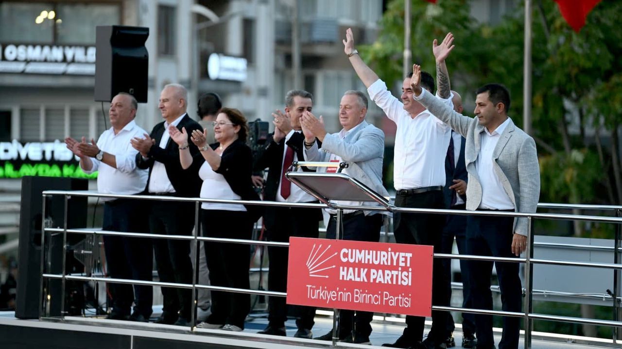 Aydın çalınan oylarını geri istedi...İstifa sloganları