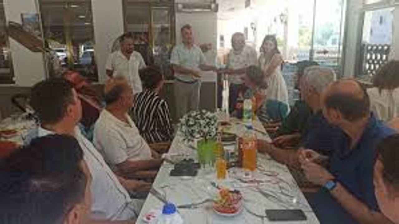 Didim’de görev yeri değişen şube müdürlerine veda