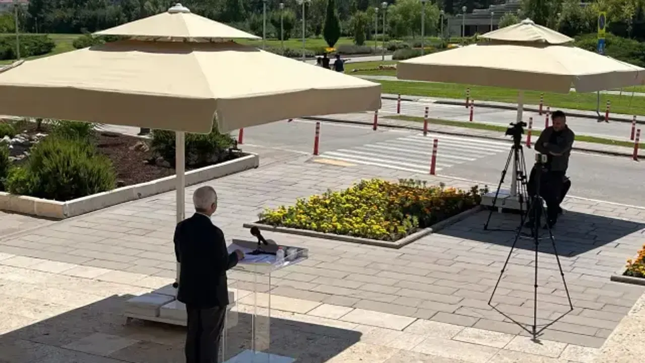 TBMM’de Gergerlioğlu’nun basın toplantısına sadece TBMM TV katıldı