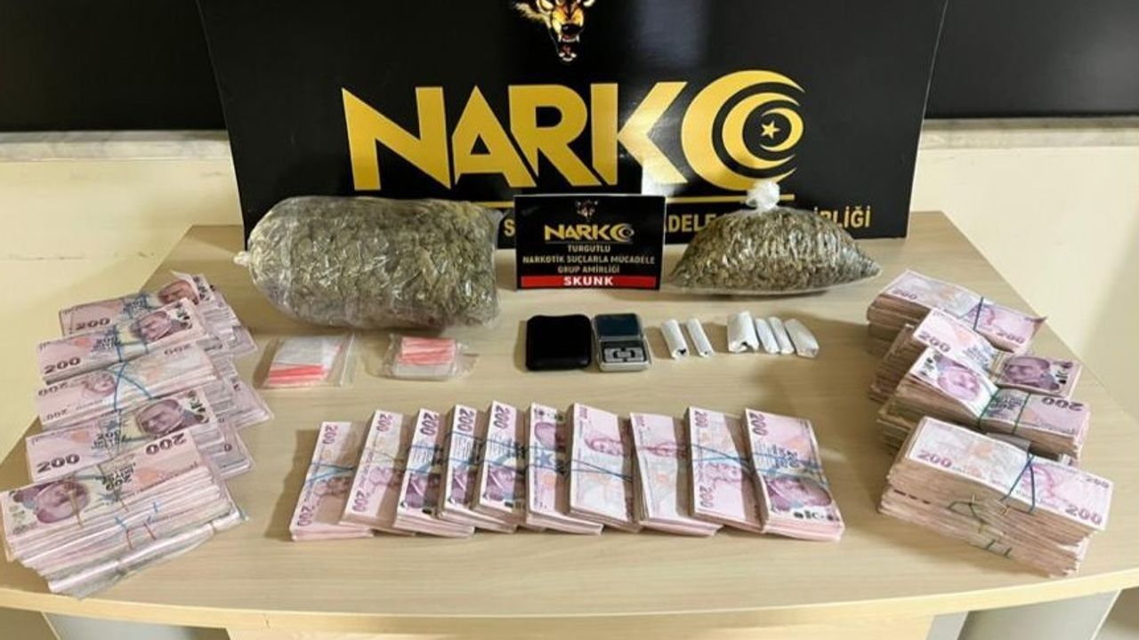 Turgutlu polisi 35 şüpheliyi gözaltına aldı