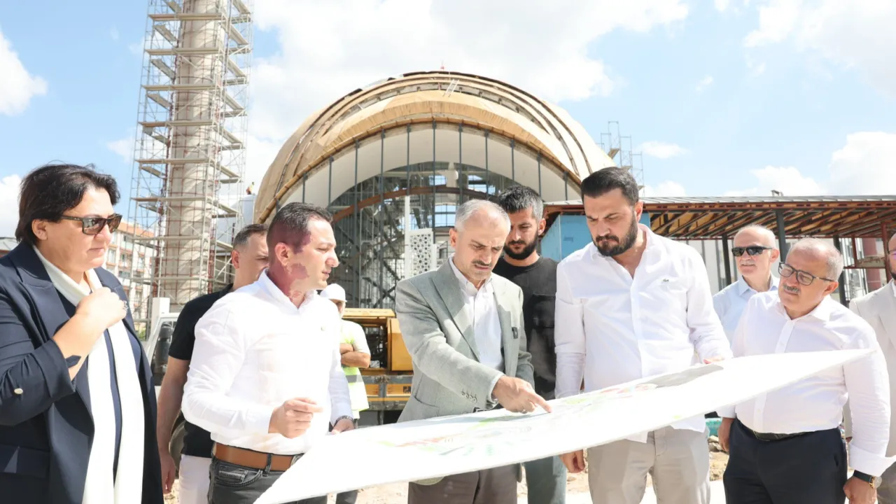 Başkan Çiftçi’den vizyon projelere yerinde inceleme