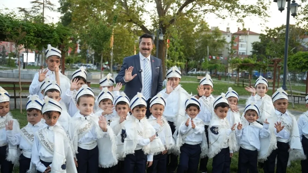 Bursa Yenişehirli çocuklardan erkekliğe ilk adım