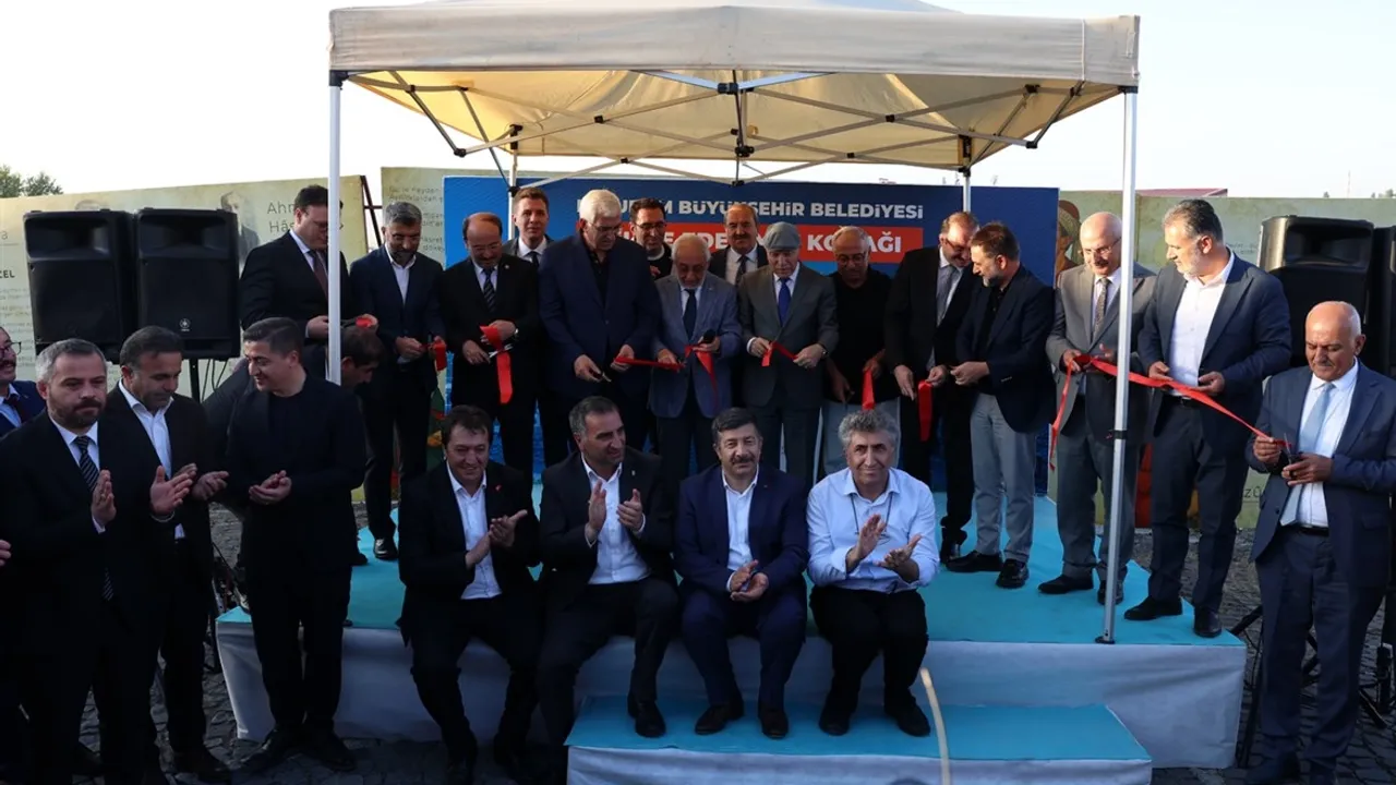 Erzurum’da Dil ve Edebiyat Konağı açıldı