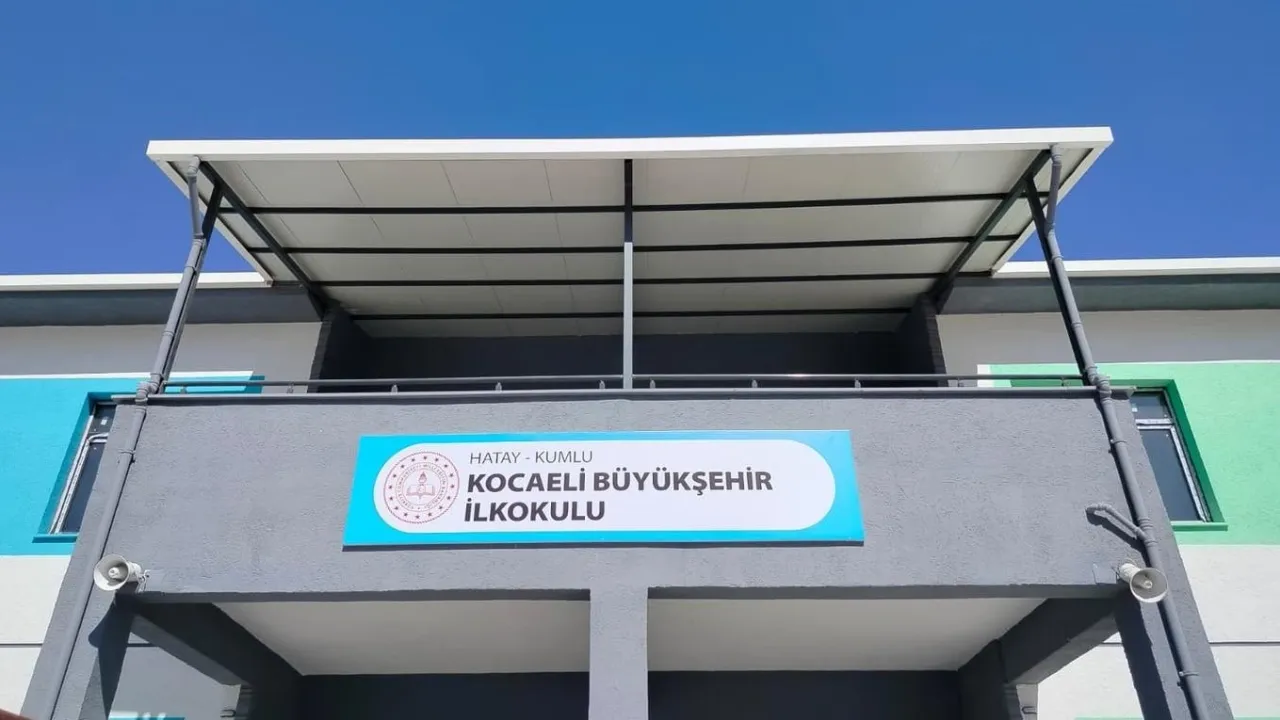 Kocaeli'nin Hatay’da yaptırdığı okul açılıyor