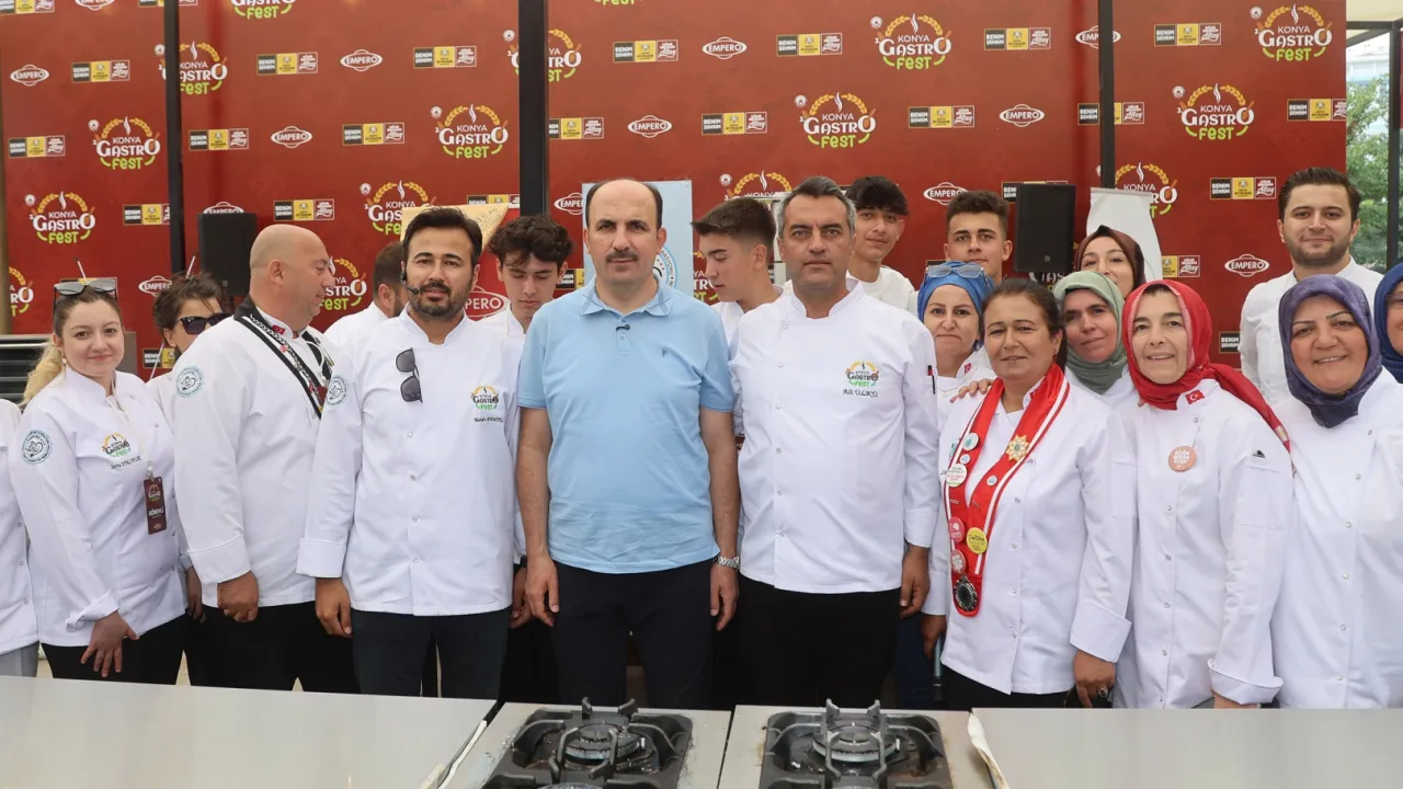 Konya Gastrofest yüz binlerce misafiri ağırladı