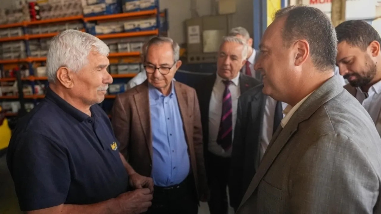 Sanayi esnafından Başkan Dutlulu’ya teşekkür