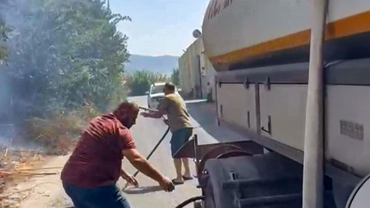 Efeler'in ekipleri felaketi önledi