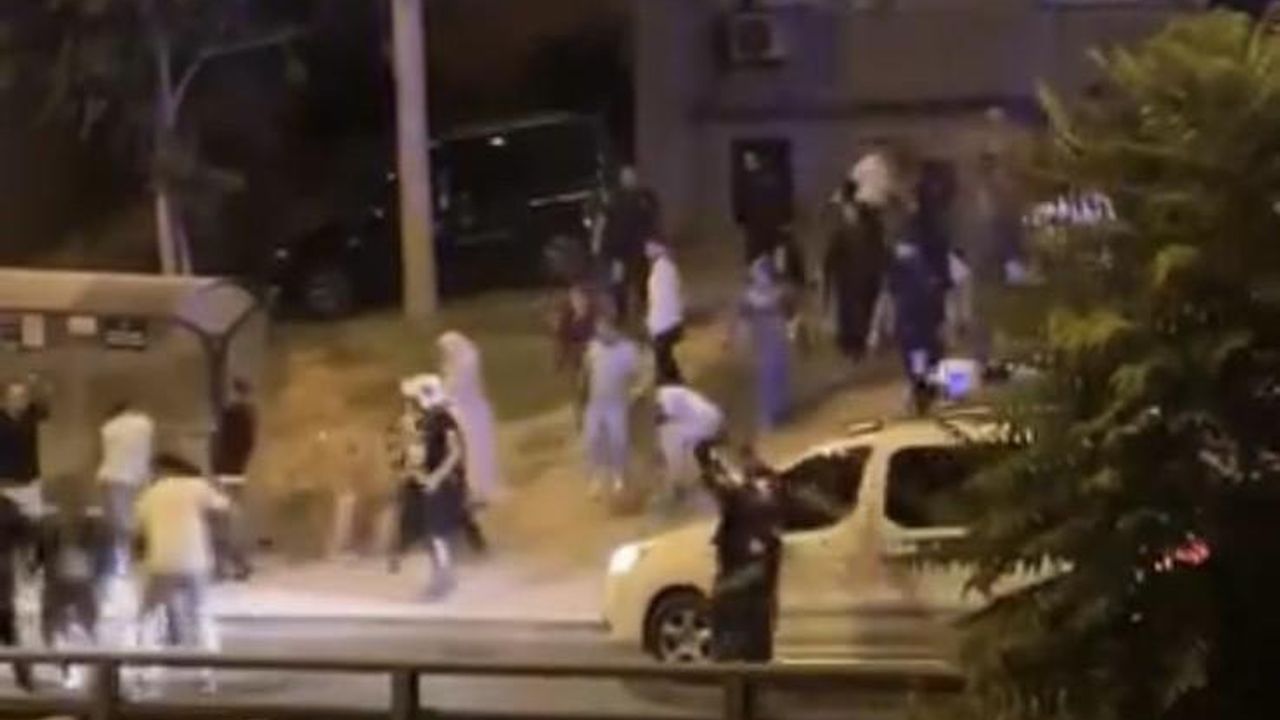 İzmir’de düğün sonrası meydan muharebesi gibi kavga