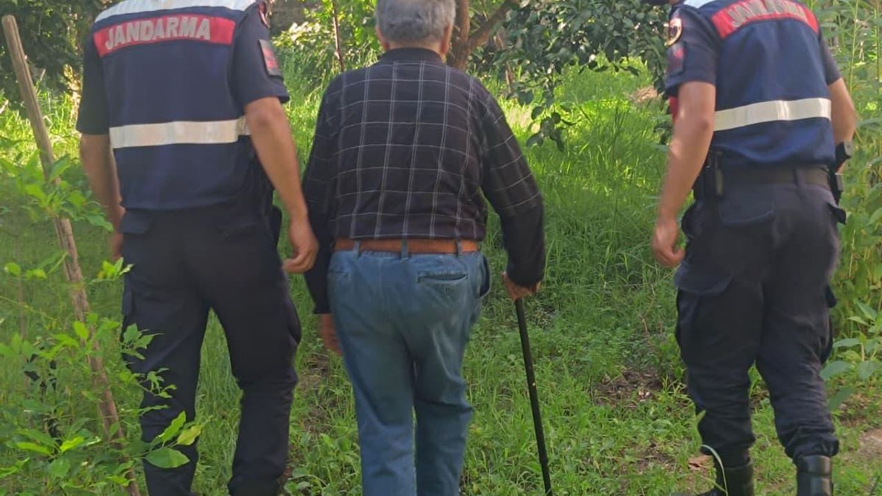 Kayıp yaşlı adam ormanda bulundu