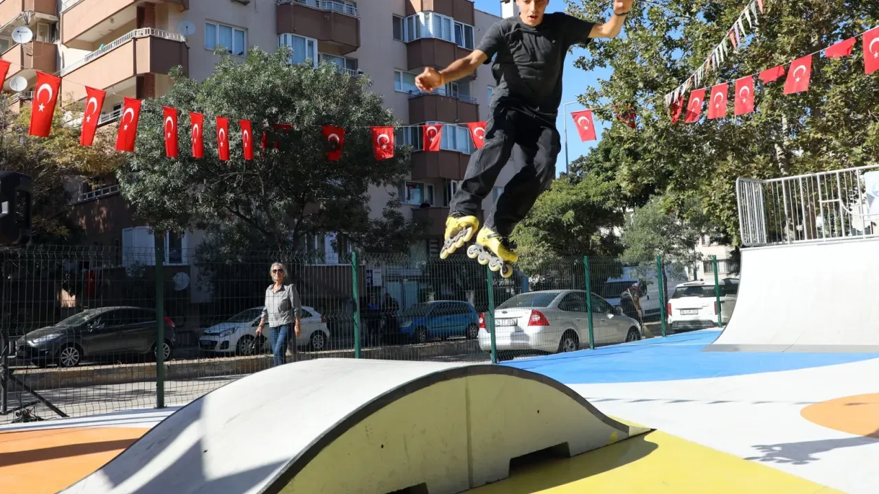 Mudanya'nın ilk KayKay Parkı hizmete girdi