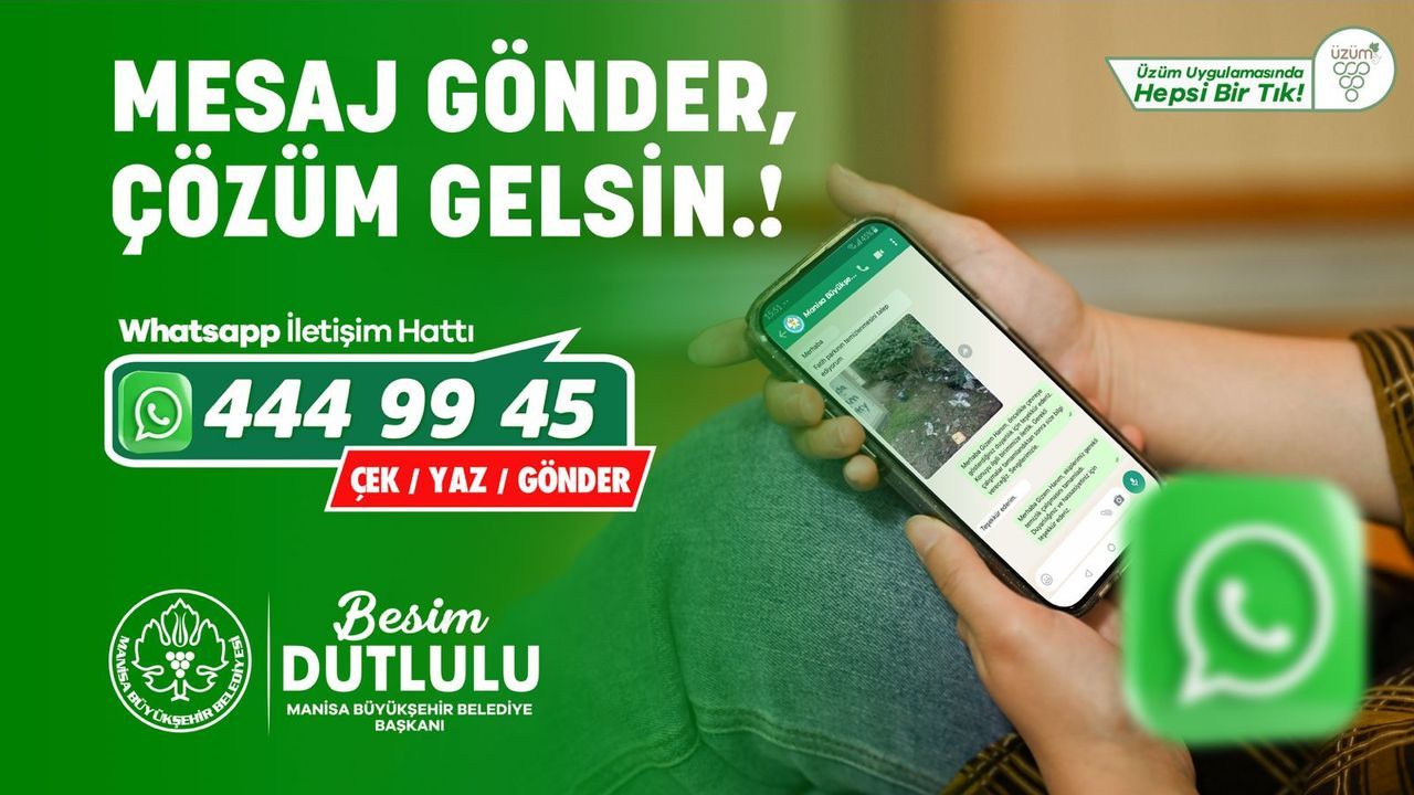 Manisa Büyükşehir Belediyesi'nden dijital kolaylık
