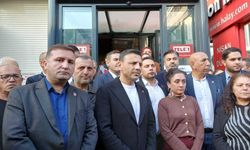 CHP'li Özgür Çelik TELE 1'i ziyaret etti