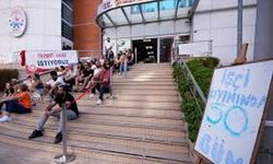 Çiğli Belediyesi'nde eylemler devam ediyor...