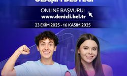 Denizli Büyükşehir'den gençlere ve çıraklara ulaşım desteği