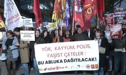 Gençlik örgütlerinden YÖK protestosu