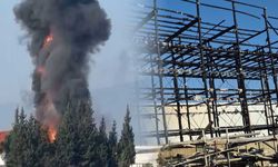 Ödemiş'te salça fabrikasında yangın: