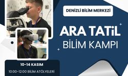 Öğrenciler ara tatili Bilim Kampı'nda değerlendirecek