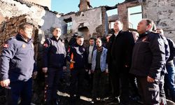Başkan Dutlulu yangın bölgesinde incelemelerde bulundu