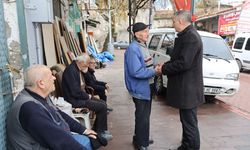 Başkan Şimşek'ten çarşı ve bedesten esnafına ziyaret