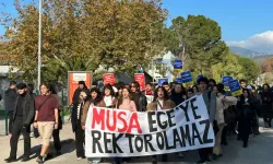 EÜ'de rektör atamasına tepki: Kampüste protesto