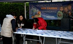 Kuşadası'nda Beslenme Çantası Desteğine velilerden tam not